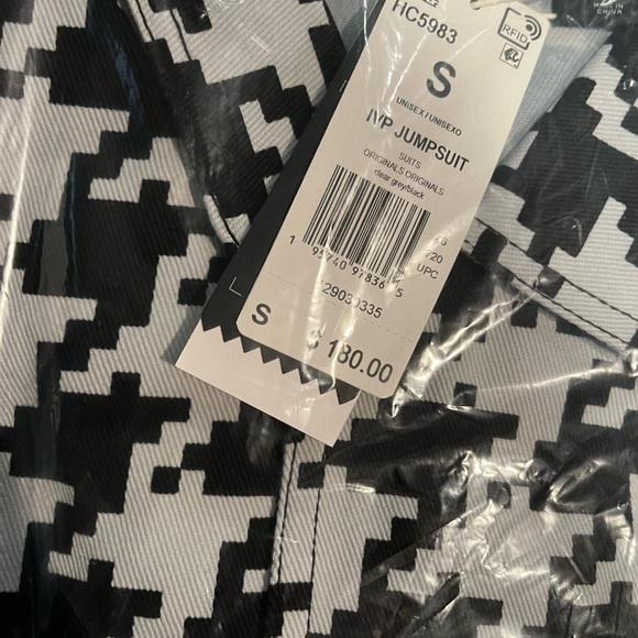 Sold Out Adidas/Ivy Park black and white jumpsuit. Size Small - Picture 2 of 8